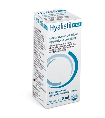 Hyalistil Plus Soluzione Oculare Idratante Gocce 10 ml