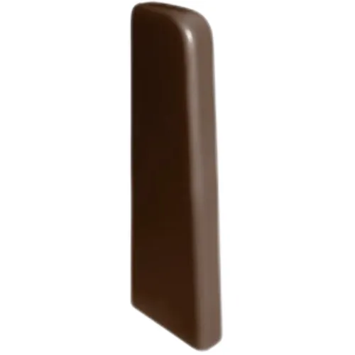 Koncovka k soklu Naturel hnědá, PVC, délka 2 cm, KONCDB