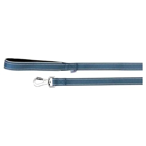Guinzaglio Reflex Con Maniglia In Neoprene Blu 20 X 1200 mm