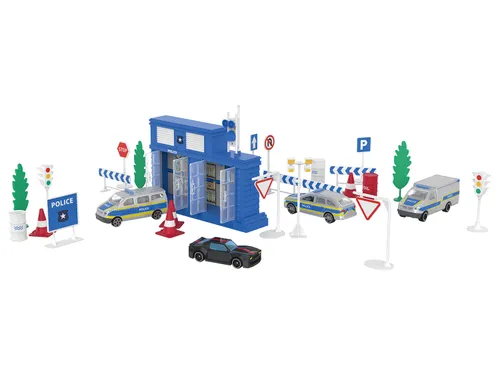 Playtive Racers Požární stanice / Policejní stanice / Staveniště (policejní stanice)