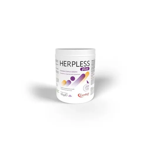 Candioli Herpless Integratore Infezioni Herpes Polvere Gatti 120 Gr.