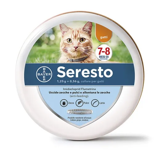 Seresto Collare Antiparassitario Gatti 38 Cm