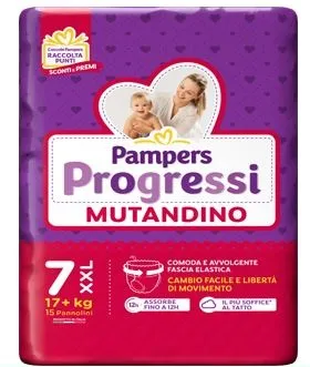 Pampers Prog Mut Xxl 15Pz