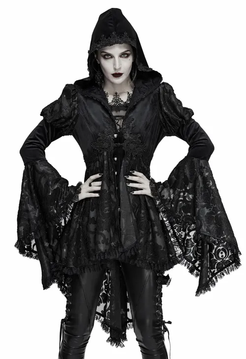DEVIL FASHION - Damenmantel - Hollow Devotion Gothic