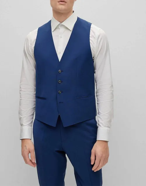 Boss Σακκακι H-Huge-Vs-Mm-C-224 50482736-463 Blue