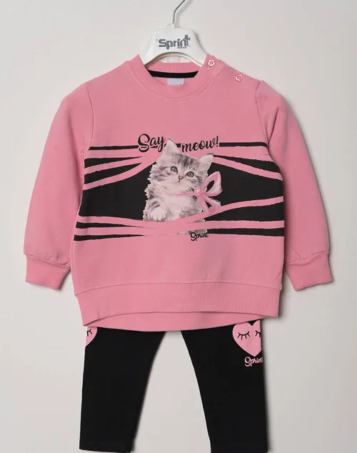Sprint Set Baby Girl 221-2032-S800 Pink