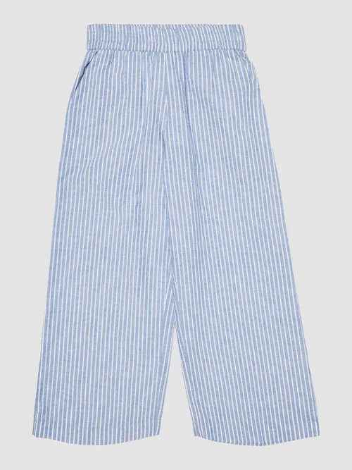 Vero Moda Vmleonora Wide Pants Wvn Girl 10280877-Sodalite Blue Blue