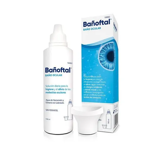 Bañoftal Baño Ocular 200 ml  Bañoftal  Higiene ocular
