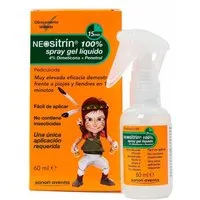 Neositrin 100% Spray Antipiojos Gel Líquido 60 Ml