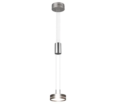 LED závesné osvetlenie Trio Franklin nikel 326510107