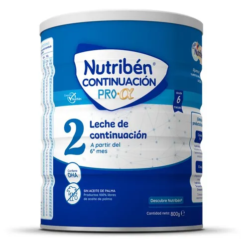 Nutribén Leche de Continuación 800 gr  Nutribén