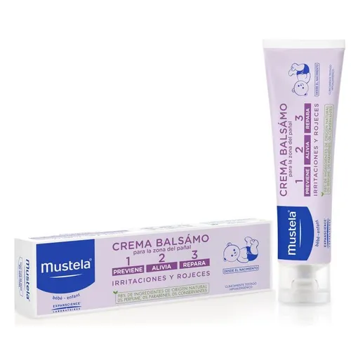 Mustela ¡17% DTO! 1, 2, 3 Crema Bálsamo Pañal 50 ml