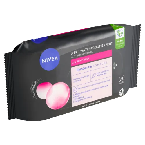 Nivea Expert Odličovací ubrousky 3 v 1 20 ks