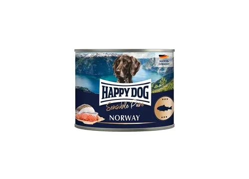 Happy Dog Sensible Pure Norway - konzerva, lososí maso 200 g
