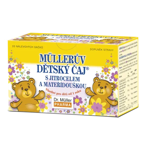 Müllerův s jitrocelem a mateřídouškou 20 x 1,5 g
