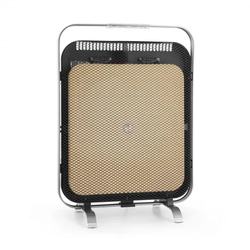 Klarstein HeatPal Marble Blackline Radiador por infrarrojos 1300W Mármol Aluminio