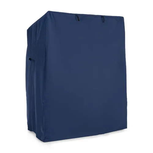 Blumfeldt Hiddensee Cubierta para sillón de playa Funda protectora 115x160x90 cm Impermeable azul