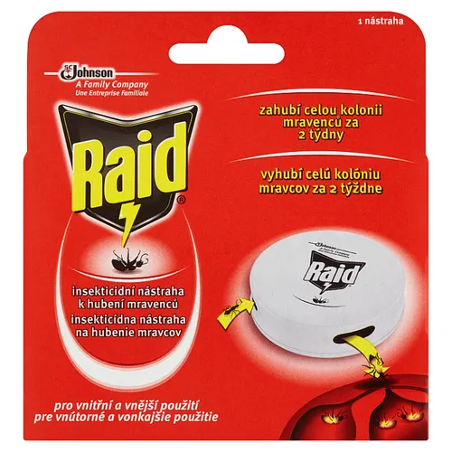 Raid Insekticidní nástraha k hubení mravenců 1 nástraha 10ml