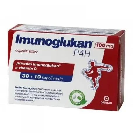 Pleuran Imunoglukan 100 mg P4H 40 kapslí