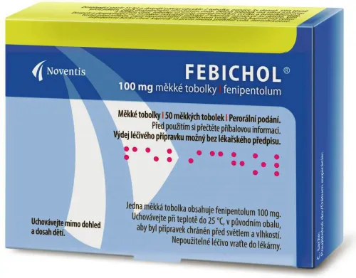 Febichol por.cps.mol. 50 x 100 mg