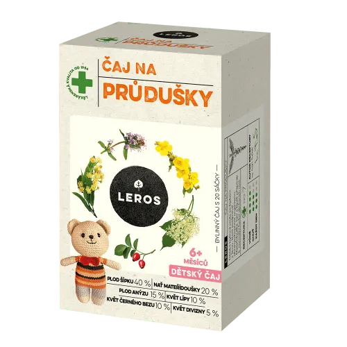 LEROS Dětský Čaj na průdušky 20x1,5g
