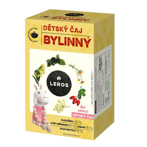 LEROS Dětský čaj bylinný 20x1,8g