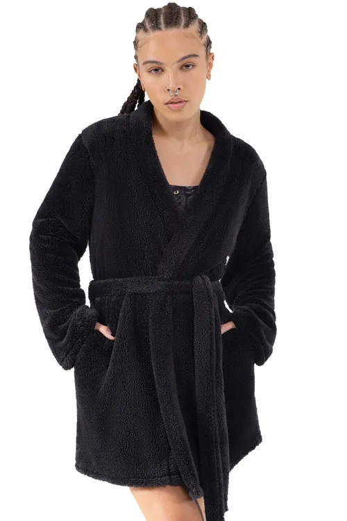 župan dámský KILLSTAR - Tenebrous - Black