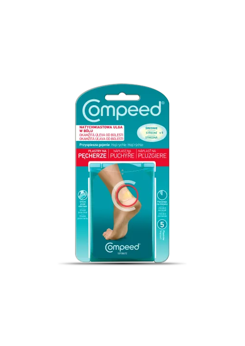 Compeed náplast na puchýře střední 5 ks