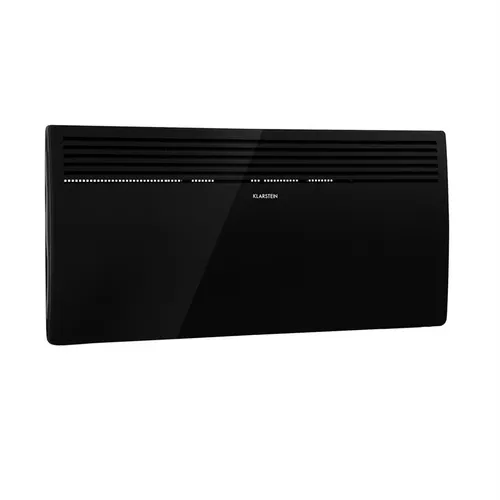 Klarstein Hot Spot Slimcurve Calefactor 80x40cm 40m² 2000W 5-40°C LED IP24 Negro