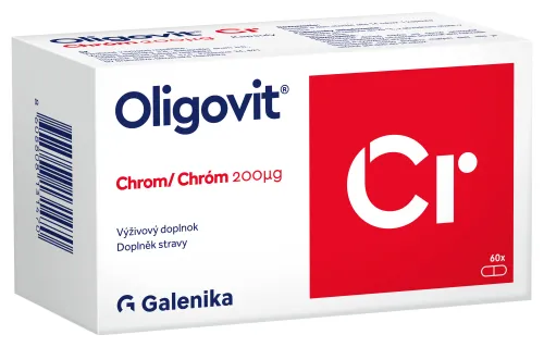 Galenika Oligovit Chrom 200mcg 60 tobolek