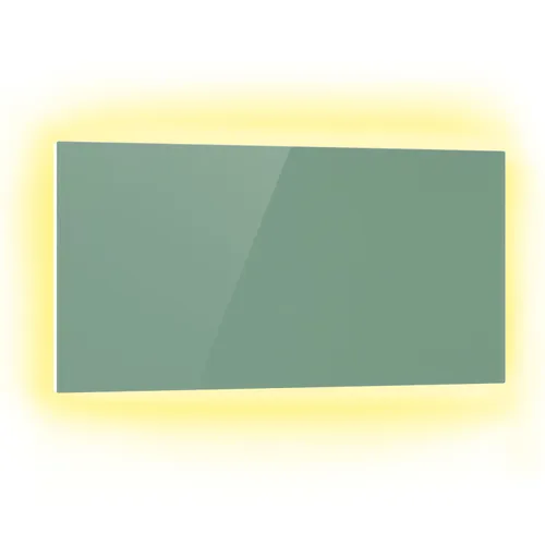 Klarstein Mojave 1000 calentador inteligente 2 en 1 Convector de infrarrojos 120 x 60 cm 1000 W con luz RGB