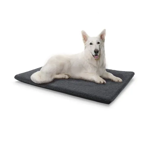 Brunolie Nala Cama para perros Colchón para perros | Lavable | Antideslizante | Transpirable | Espuma confort | Tamaño L (120 x 5 x 80 cm)