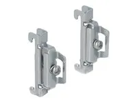 DeLOCK DIN rail clamp Grå