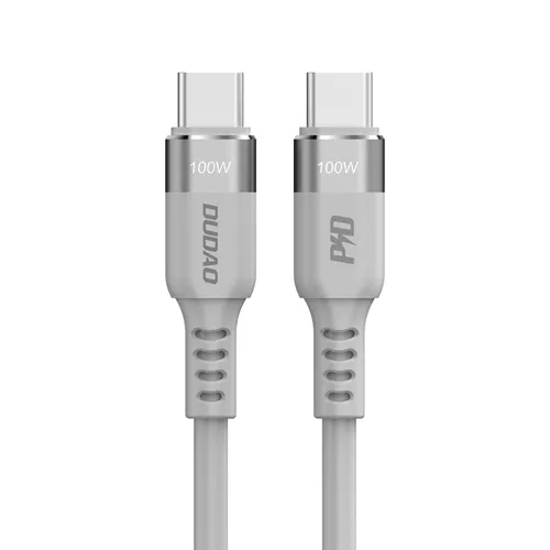 Dudao L5CMAX USB-C to USB-C cable 100W 1m grå