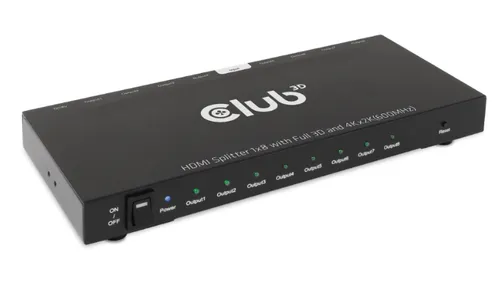 Club 3D CSV-1383 HDMI 2.0 Splitter 8 porte