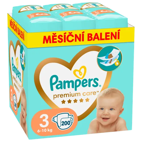Pampers Premium Care 3 X 200