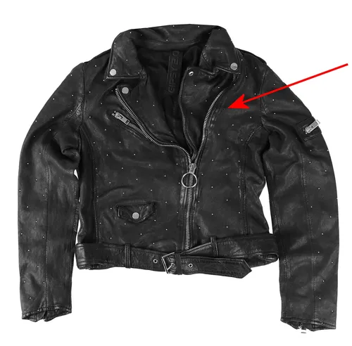 Damenjacke (kurvig) Different - schwarz - BESCHÄDIGT