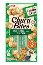 Churu Cat Bites Chicken wraps&Tuna Purée 3x10g 4 + 1 zdarma