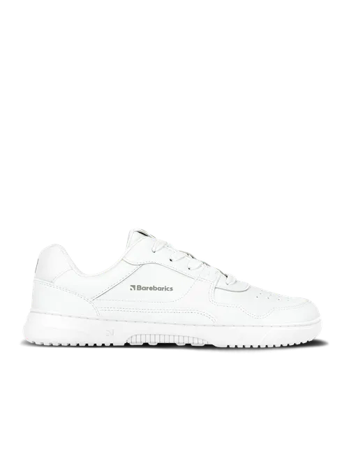 Barefoot tenisky Barebarics Zing - All White - Leather