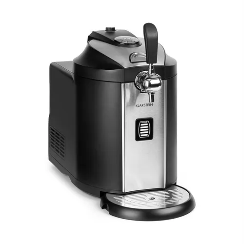 Klarstein Beerkules Bierzapfanlage 5l Fässer Kompressor 120W Cooling: 4h
