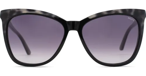 Mexx 6516 100 56 - quadratisch sonnenbrillen, damen, schwarz