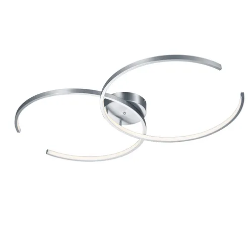 LED stropné osvetlenie Trio Citizen nikel 651110207