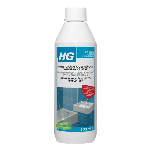 HG Profesionální odstraňovač vodního kamene 500ml