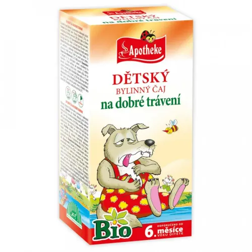 Apotheke Bio dobré trávení 20 x 1,5 g