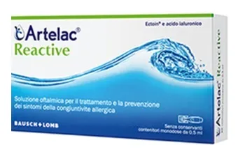 Artelac Reactive Soluzione Oftalmica 20 Flaconcini Monodose