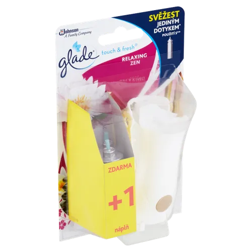 Glade Touch & Fresh Relaxing Zen aerosolový osvěžovač vzduchu 2 x 10ml