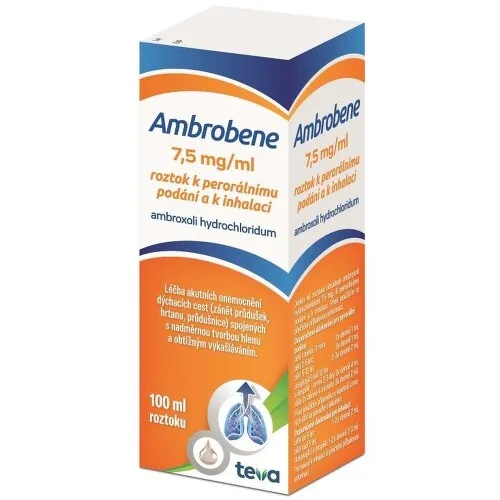 AMBROBENE 7,5MG/ML perorální roztok 100ML