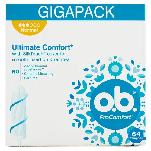 O.B. ProComfort Normal tampony 64 ks