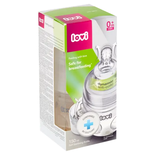 Lovi Samosterilizující láhev 0+ 150ml