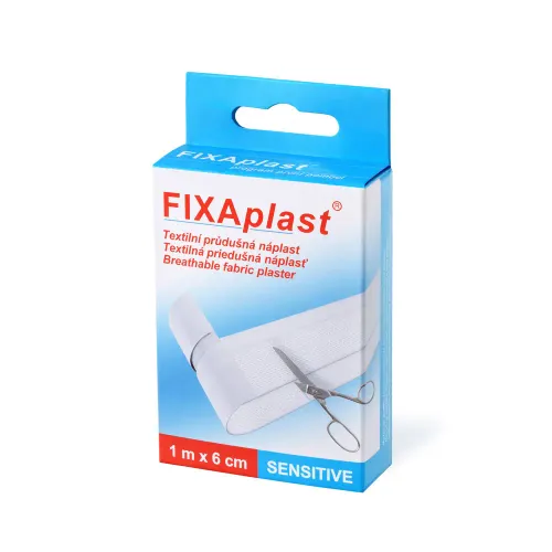 Fixaplast SENSITIVE 1 m x 6 cm neděl.s polšt.